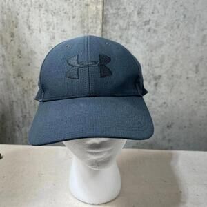 Under Armour Stretch Classic Hat Fit Coolswitch Adjustable Gray Embroidered Cap